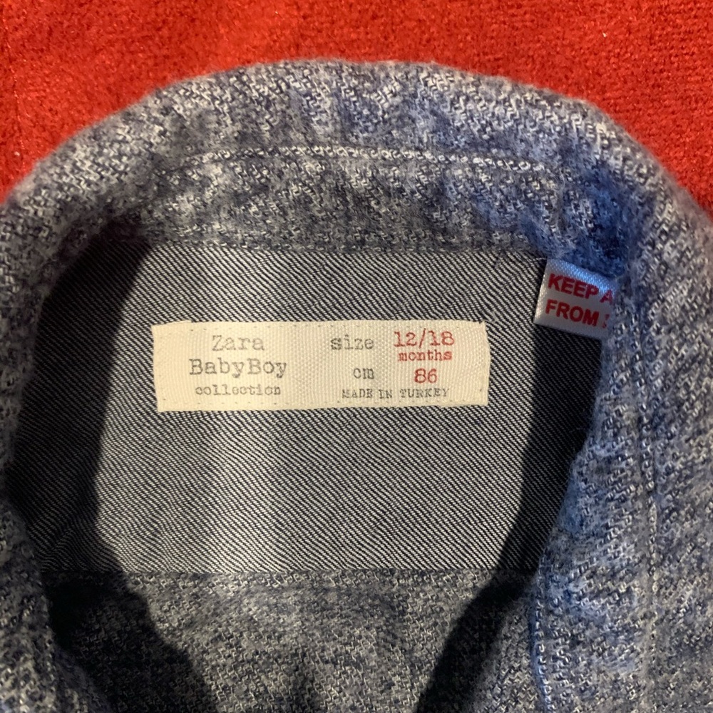 Baby Zara button up.